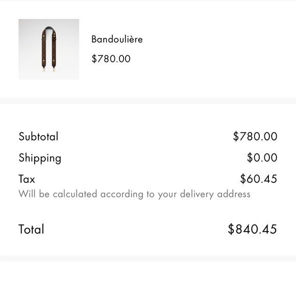 Louis Vuitton Brown Bandoulière - Picture 1 of 16